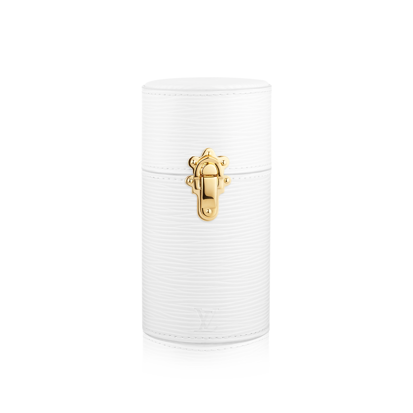 200ML Travel Case Epi Leather Women Personalization LOUIS VUITTON